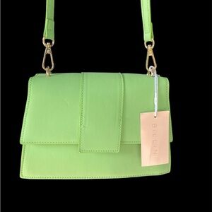 Billini Lime Green Dolly Crossbody Bag